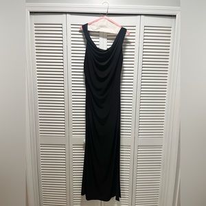 Floor length black evening gown. Worn twice.